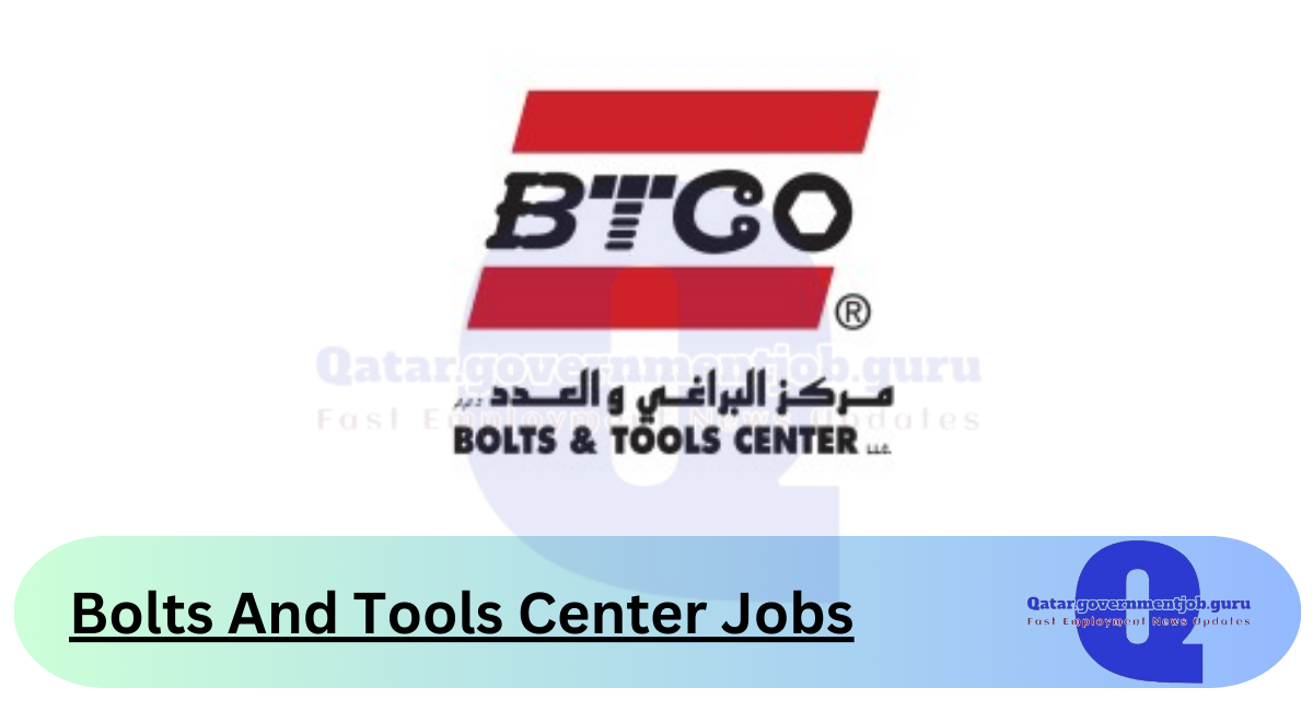 Bolts And Tools Center Jobs