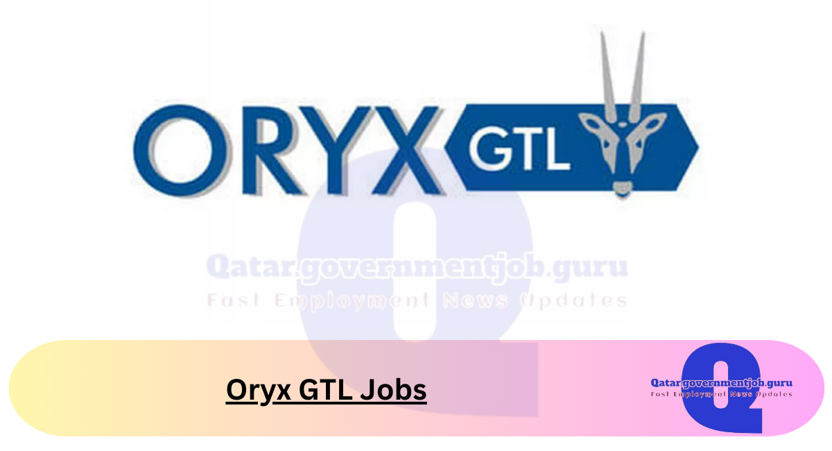 Oryx GTL Jobs