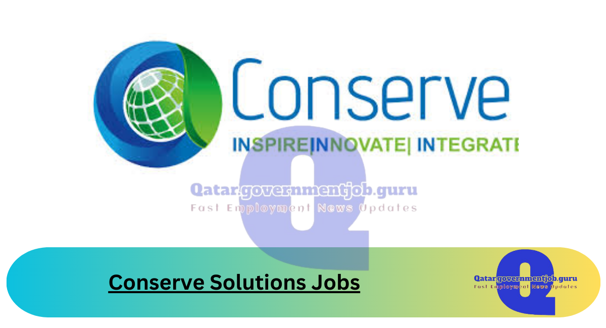 Conserve Solutions Jobs