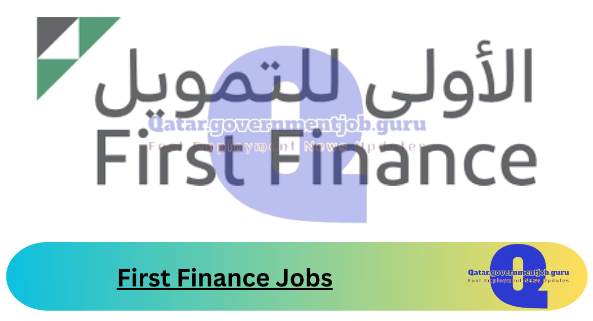 First Finance Jobs