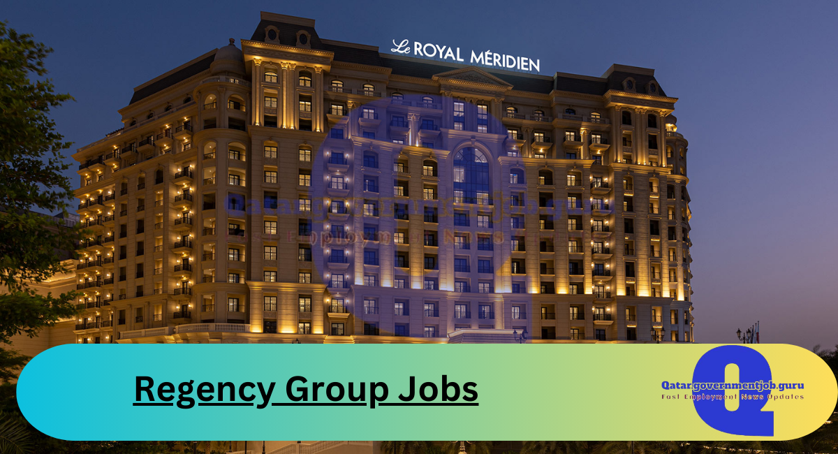 Regency Group Jobs